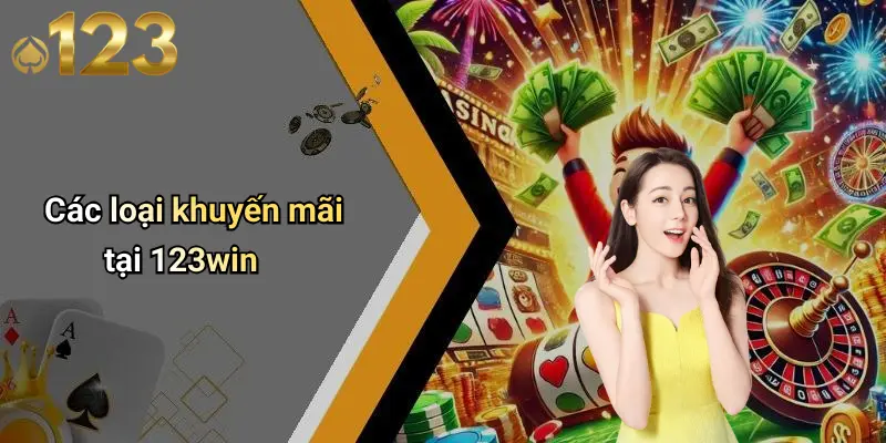 Khuyến Mãi 123WIN 1 Các loại khuyến mãi tại 123win