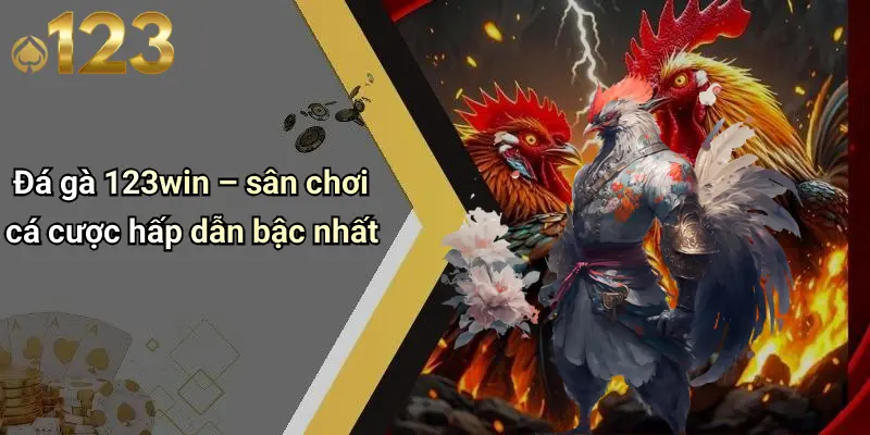 Đá Gà 123WIN 1 Đá gà 123win – sân chơi cá cược hấp dẫn bậc nhất