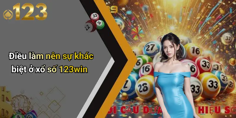 Xổ Số 123WIN 4 Điều làm nên sự khác biệt ở xổ số 123win